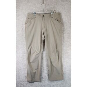 Killik Lightweight Ripstop Pants Mens 42x31 Tan Hiking Hunting Outdoors 5-Pocket